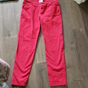 Bright red! The Pixie! Old Navy!